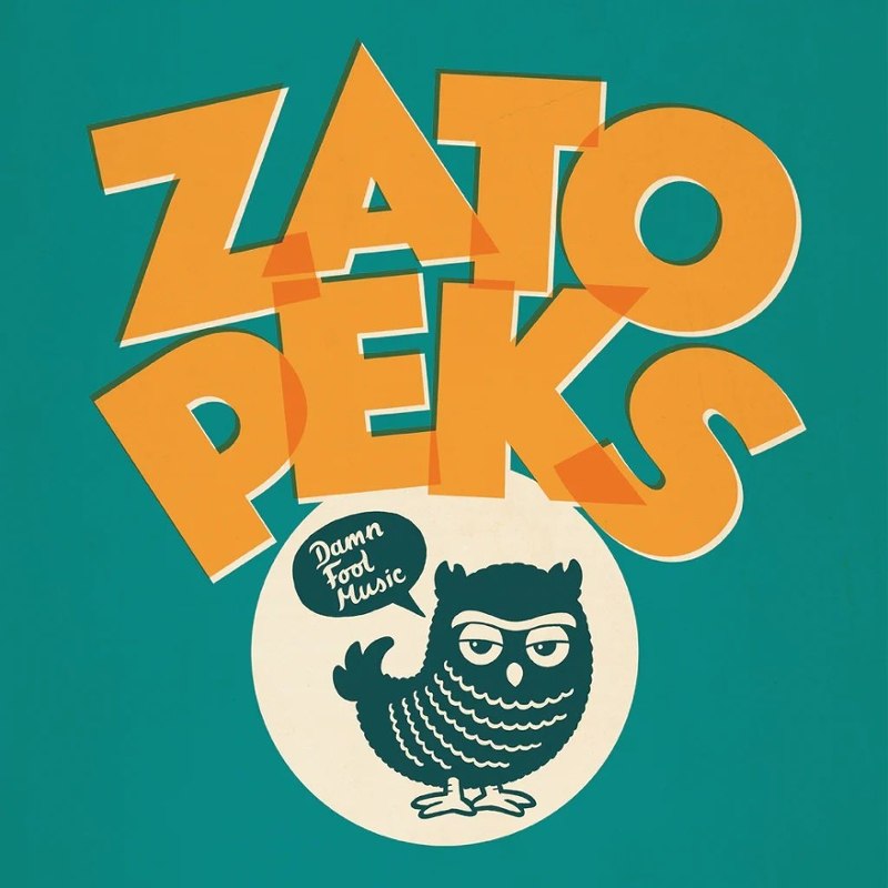 ZATOPEKS - Damn fool music (twilight blue/green) LP