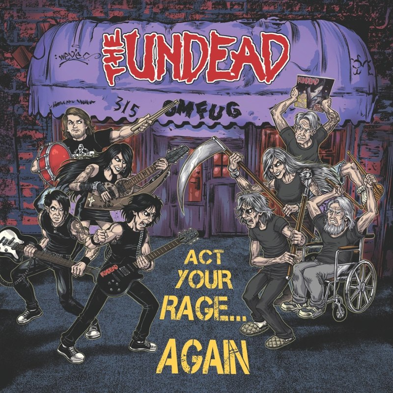UNDEAD - Act your rage again LP