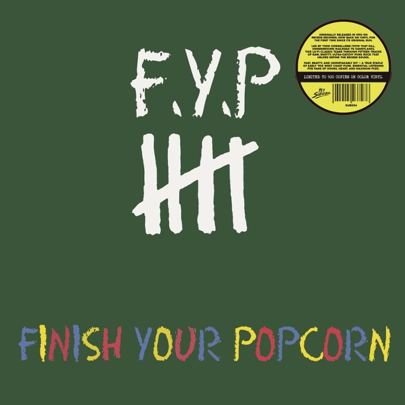 F.Y.P. - Finish your popcorn LP