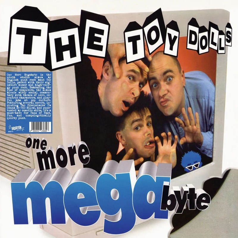 TOY DOLLS - One more megabyte (black) LP