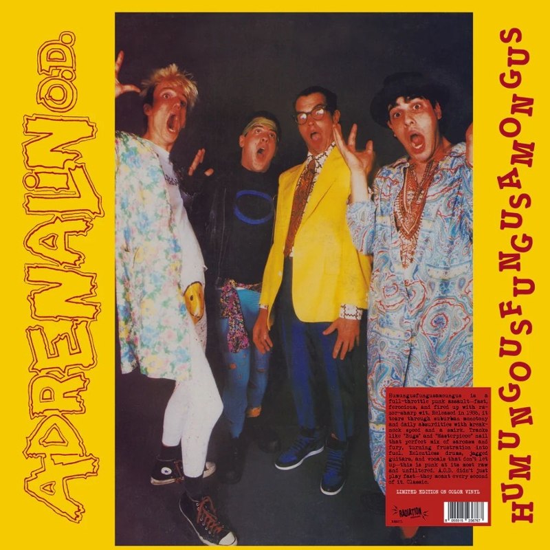 ADRENALIN O.D. - Humungousfungusamongus (color) LP