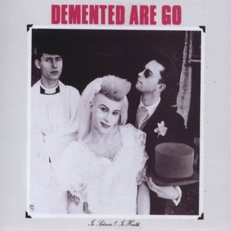 DEMENTED ARE GO - In sickness and in health (milky clear/black smoke) LP