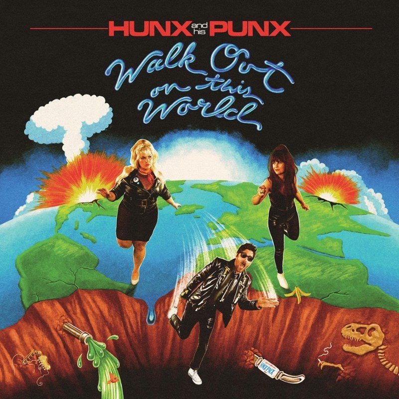 HUNX AND HIS PUNX - Walk out on this world (opaque apple red vinyl) LP