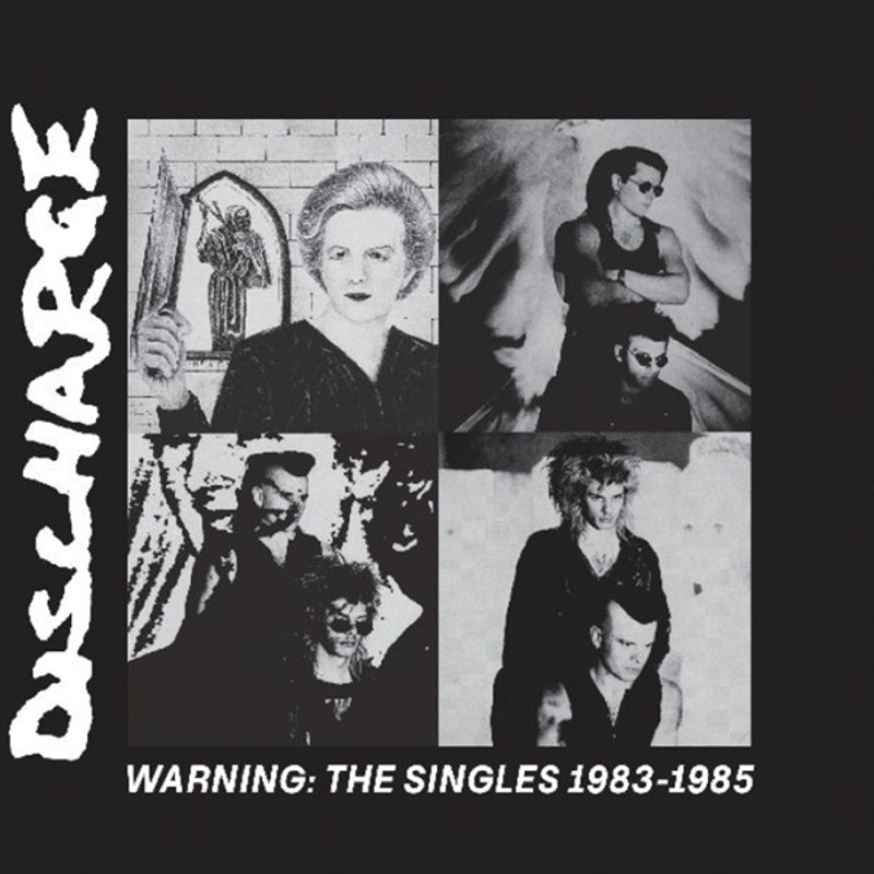 DISCHARGE - Warning: the singles 1983-1985 LP