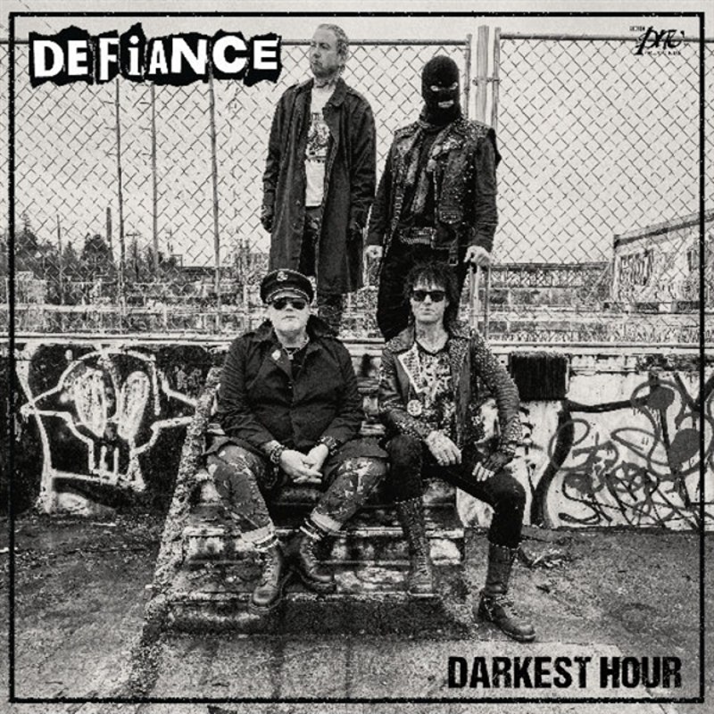 DEFIANCE/ HAT TRICKERS - Split LP