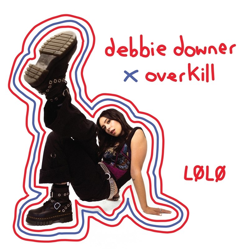 LOLO - Debbie downer x overkill (transparent red vinyl) LP
