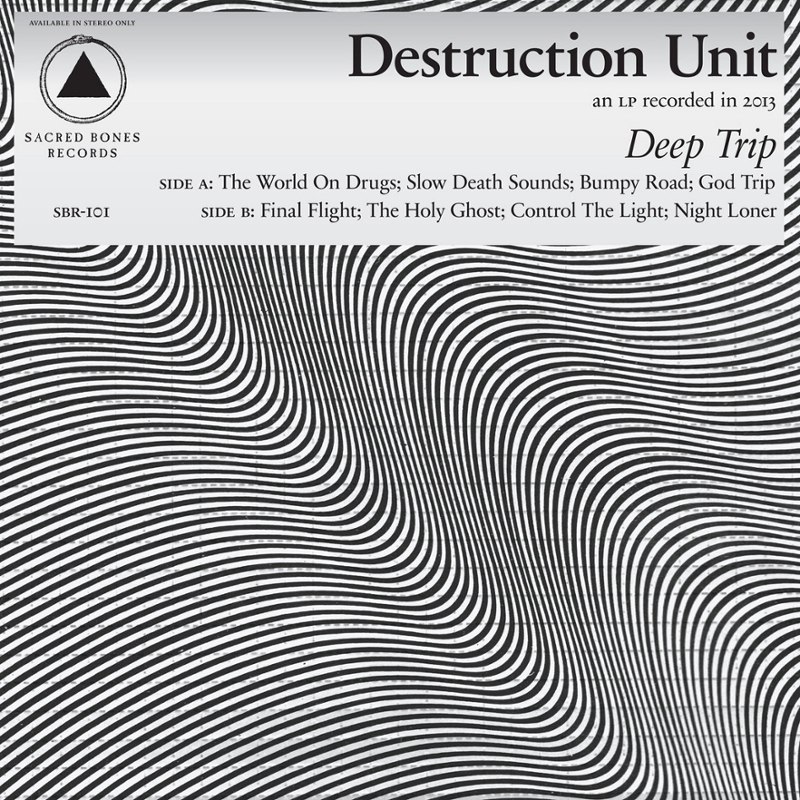 DESTRUCTION UNIT - Deep trip (smoke vinyl) LP