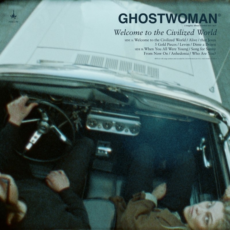 GHOSTWOMAN - Welcome to the civilized world (coke bottle clear) LP