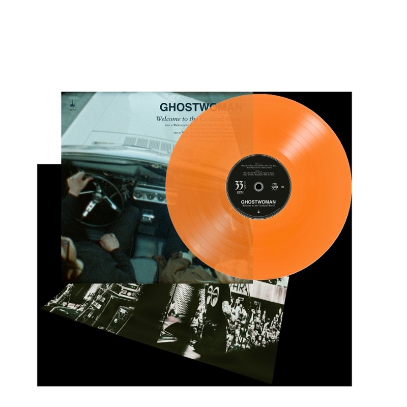 GHOSTWOMAN - Welcome to the civilized world (orange vinyl, special poster) LP