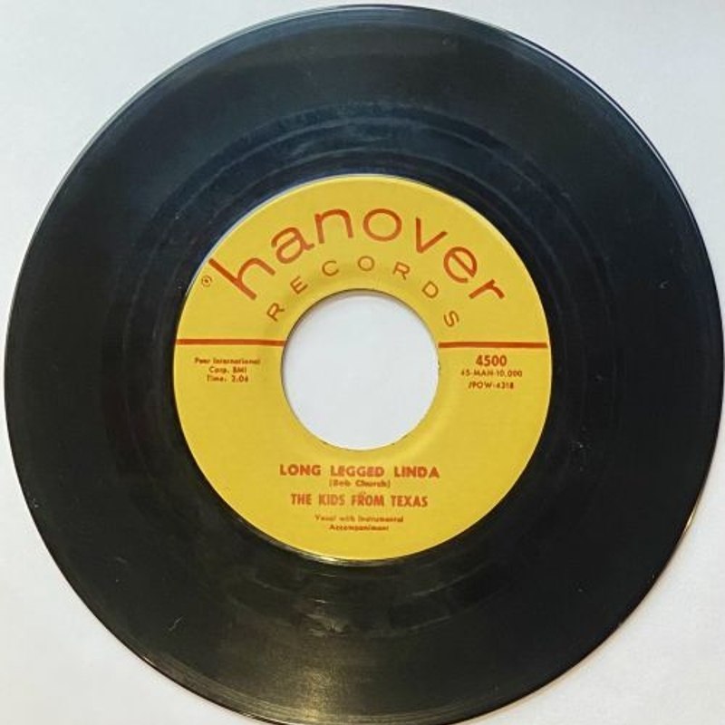 KIDS FROM TEXAS - Long legged linda/I'm so lonely (black) 7