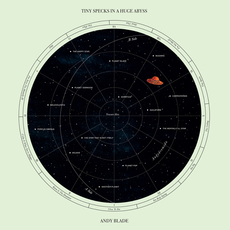 ANDY BLADE - Tiny specks in a huge abyss LP