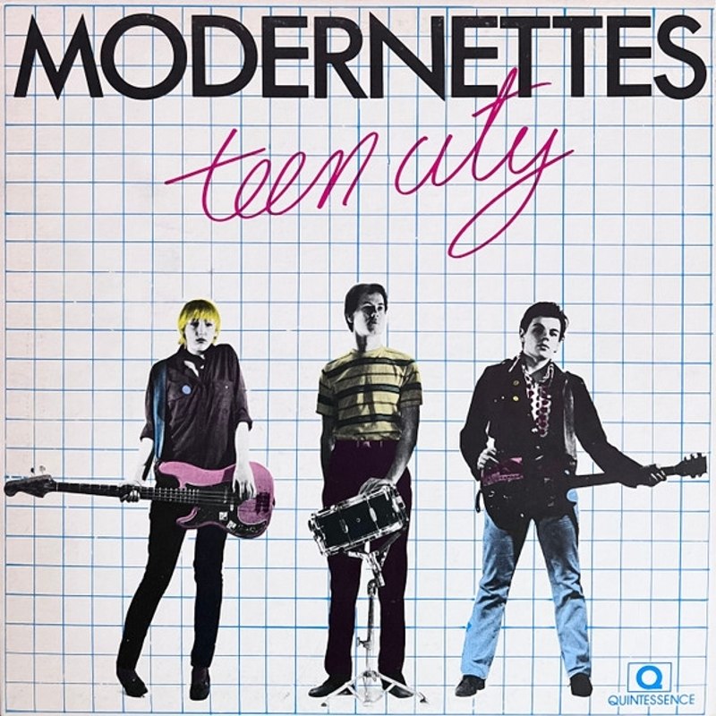 MODERNETTES - Teen city (pink/blue smoke) LP