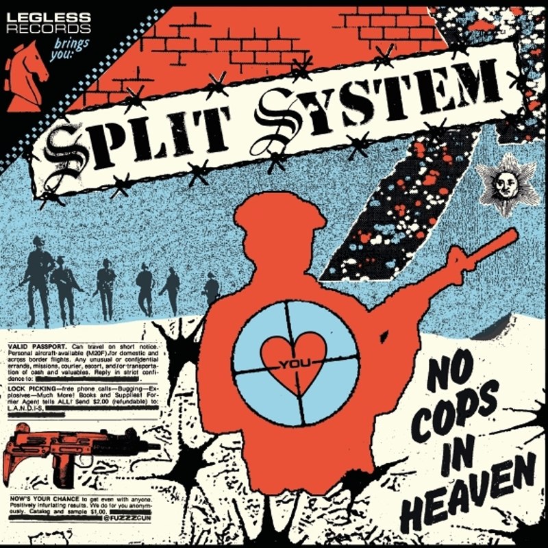SPLIT SYSTEM - No cops/pull the trigger (purple-gold) 7