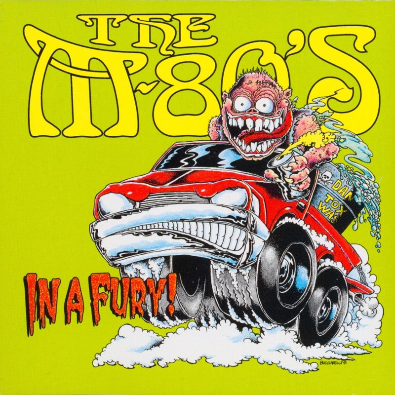 M-80's - In a fury (color vinyl) LP
