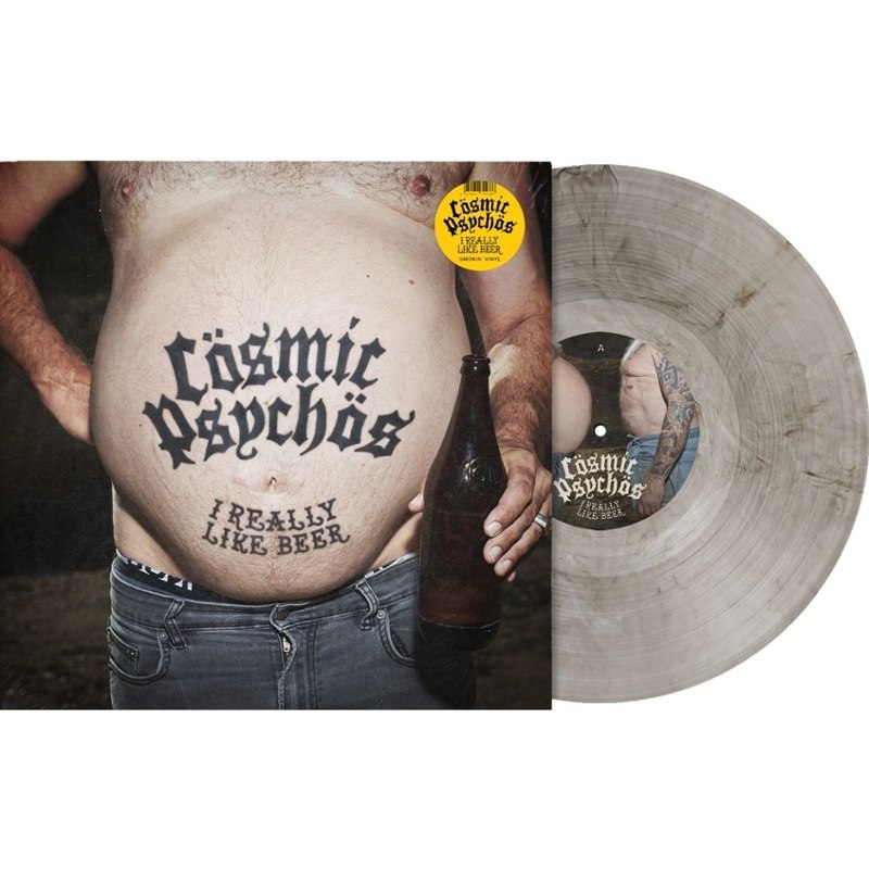 COSMIC PSYCHOS - I really like beer (smokin' marbled) LP