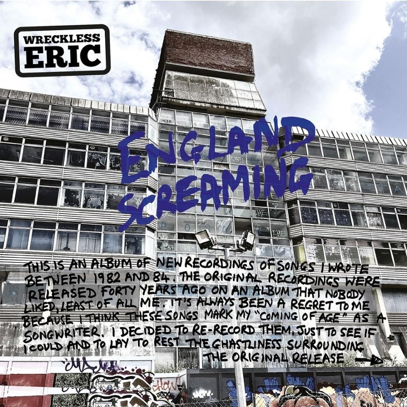 WRECKLESS ERIC - England screaming (limited clear vinyl) LP