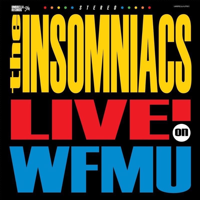 INSOMNIACS - Live! on wfmu (blue vinyl) LP