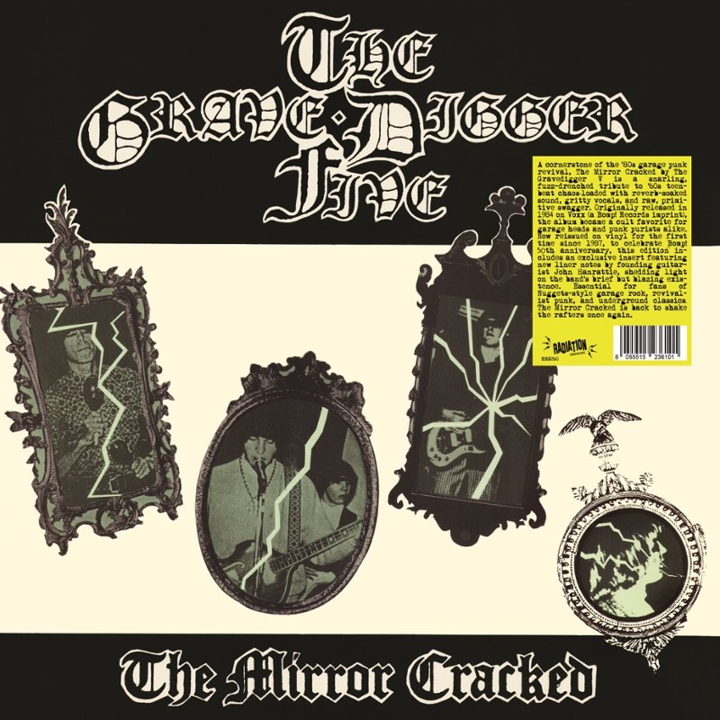 GRAVEDIGGER V - The mirror cracked (black) LP