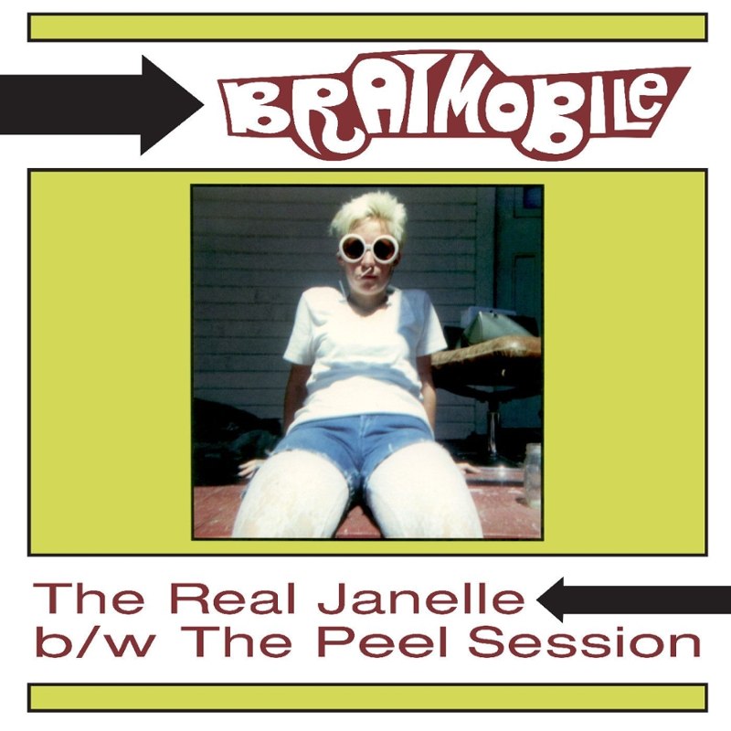BRATMOBILE - The real janelle & the peel session (maroon vinyl) LP