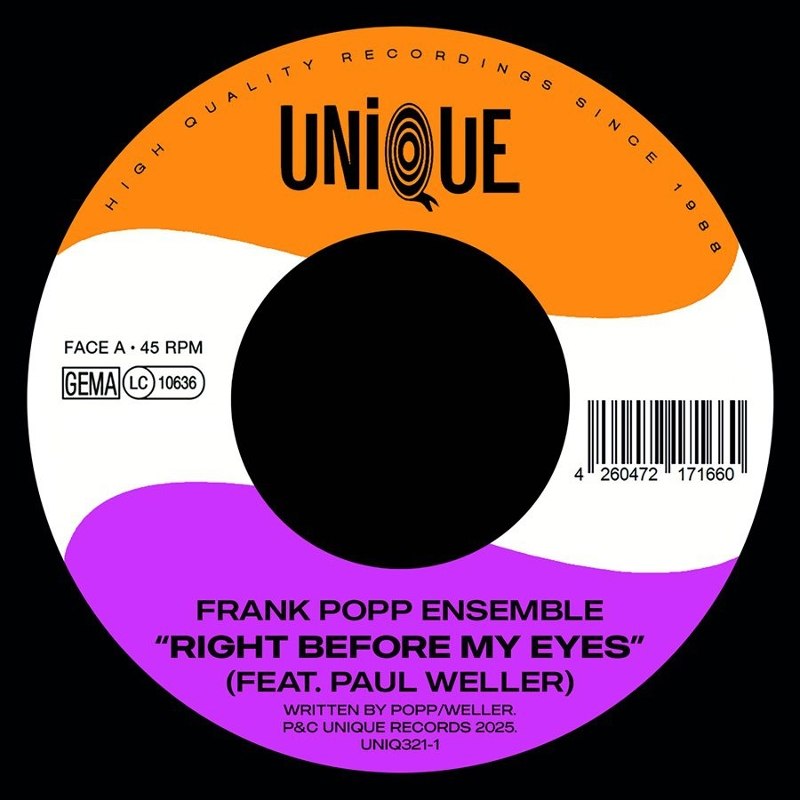 FRANK POPP ENSEMBLE - Right before my eyes (feat. Paul Weller) 7