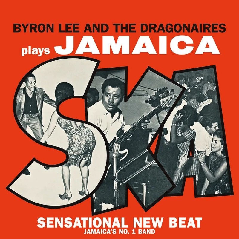 BYRON LEE & THE DRAGONAIRES - Plays jamaica ska LP