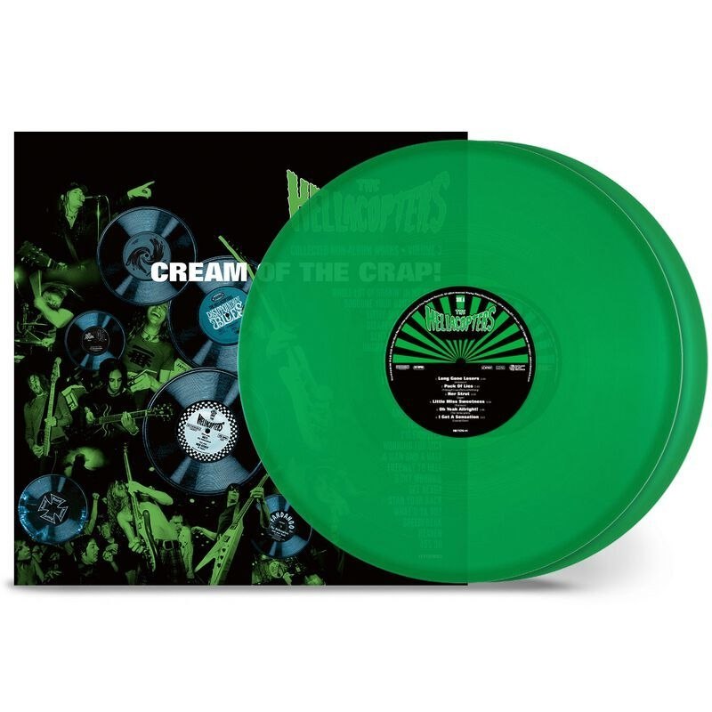 HELLACOPTERS - Cream of the crap!: collected non-album works volume 3 (green) DoLP