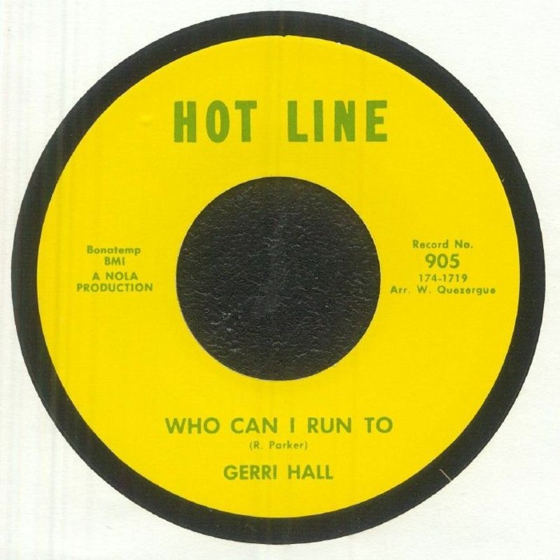 GERRI HALL - Who can I run to/I lost the key 7