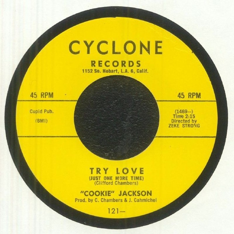 COOKIE JACKSON - Try love (just one more time)/hot dog 7