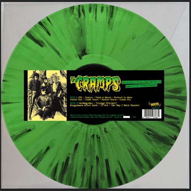 CRAMPS - Live at club 57, irving plaza, new york, ny. august 18, 1979-fm radio broadcast LP