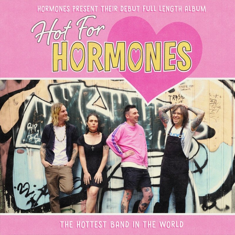 HORMONES - Hot for Hormones (white) LP
