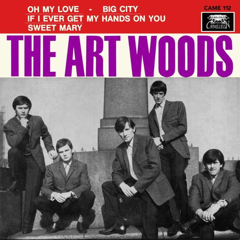 ART WOODS - Oh my love ep (repress, lim. of 100) 7