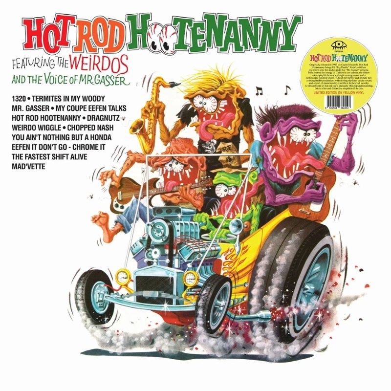 MR. GASSER & THE WEIRDOS - Hot rod hootenanny (yellow) LP