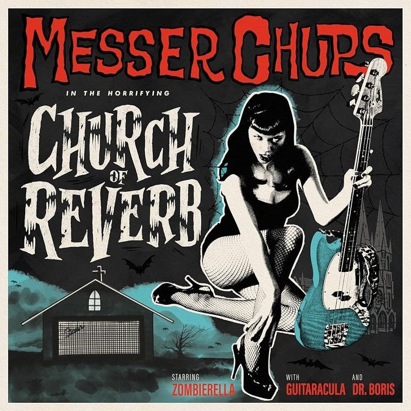 MESSER CHUPS - Church of reverb (blue colored) LP