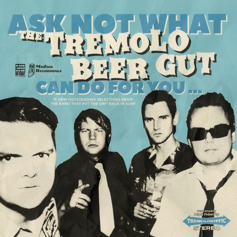 TREMOLO BEER GUT - Ask not what the tremolo beer gut can do for you... (black) LP