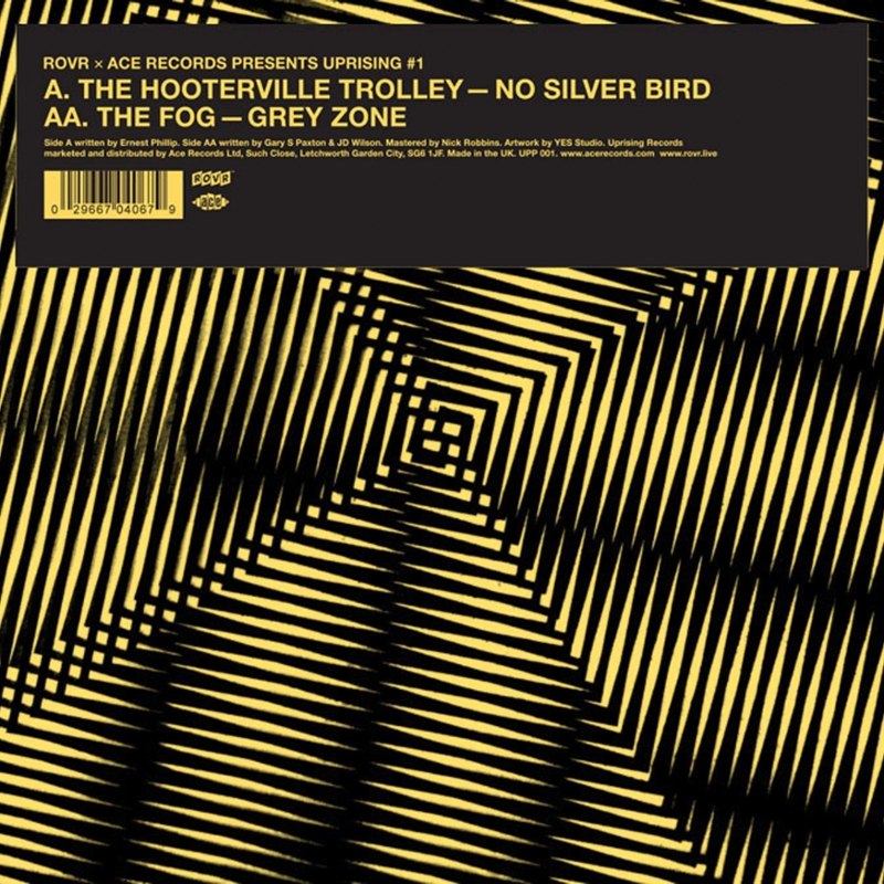HOOTERVILLE TROLLEY / FOG - No silver bird/grey zone 7