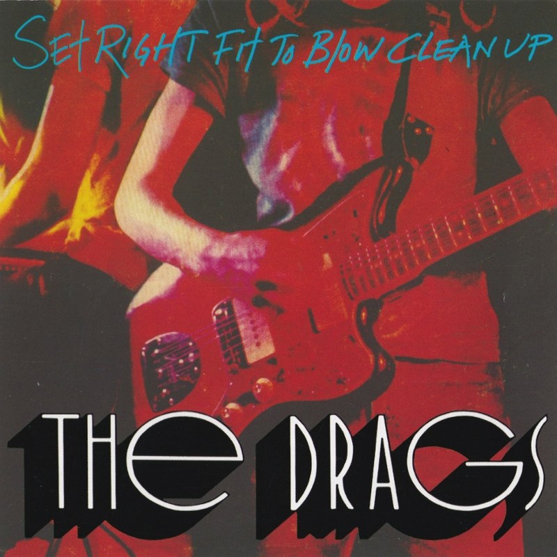 DRAGS - Set right fit to blow clean up (black) LP