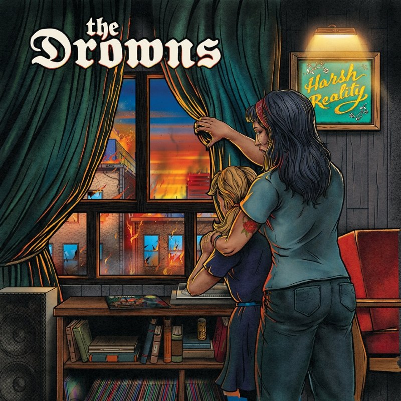 DROWNS - Harsh reality (marbled) LP