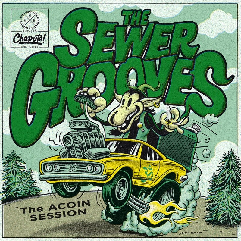 SEWERGROOVES - Acoin session (black) LP