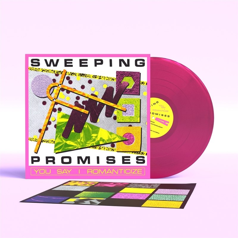 SWEEPING PROMISES - You say I romanticize (magenta) LP
