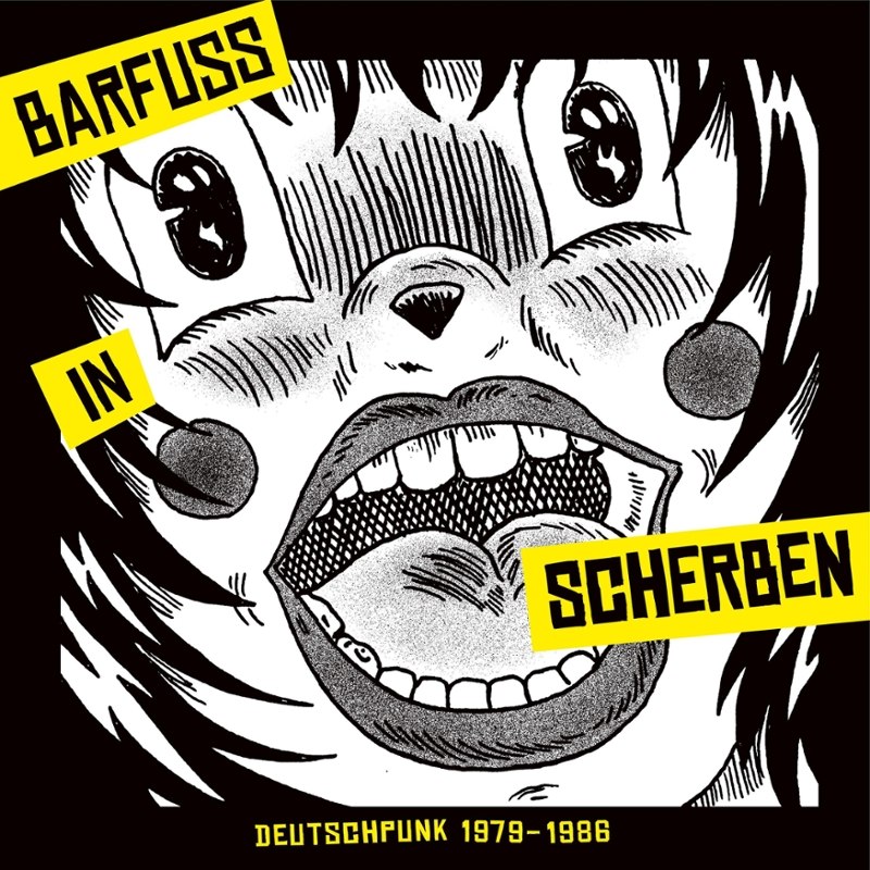 V/A - Barfuß in Scherben. Deutschpunk 1979-1986 (clear yellow) LP