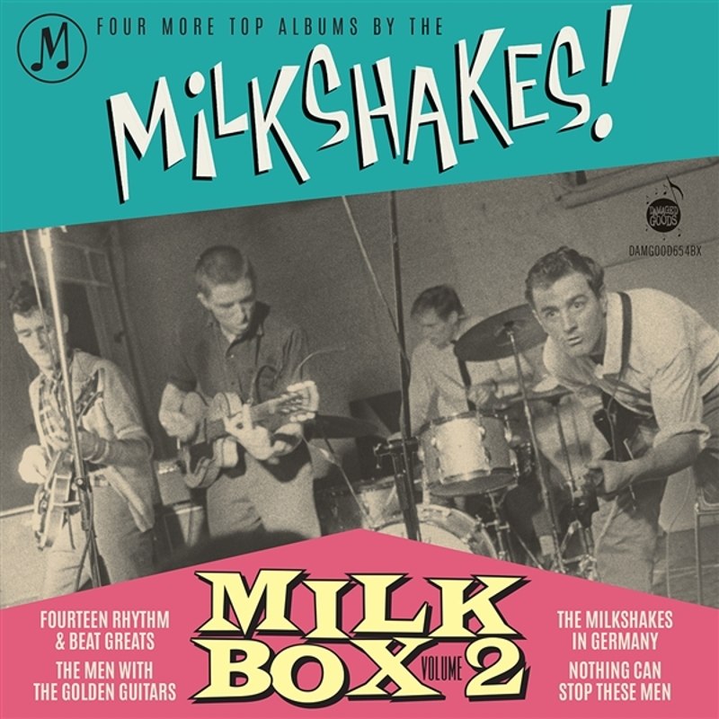 MILKSHAKES - Milk box Vol. 2 4-CD