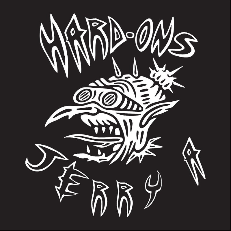 HARD-ONS / JERRY A. - Split (cobalt blue) LP