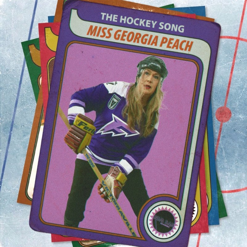 MISS GEORGIA PEACH - The hockey song (random frost purple/ice blue) 7