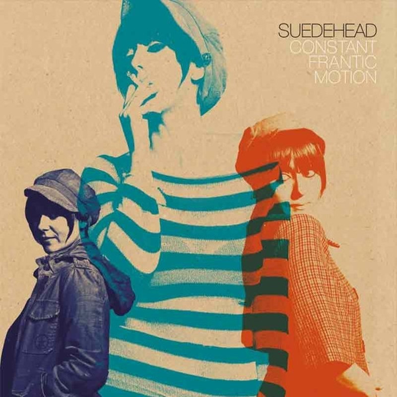 SUEDEHEAD - Constant frantic motion (orange + black) LP+7