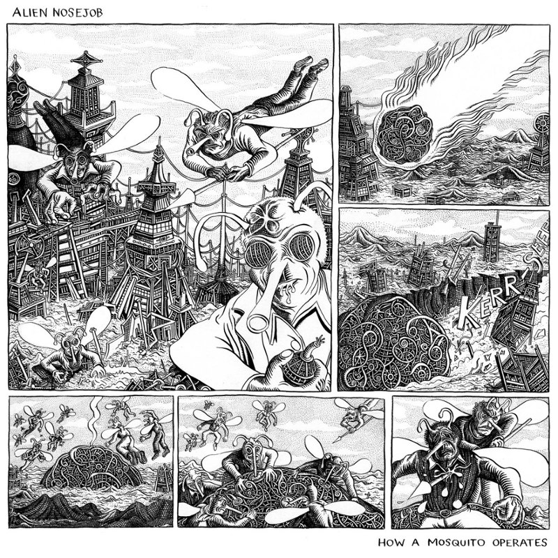 ALIEN NOSEJOB - How a mosquito operates LP
