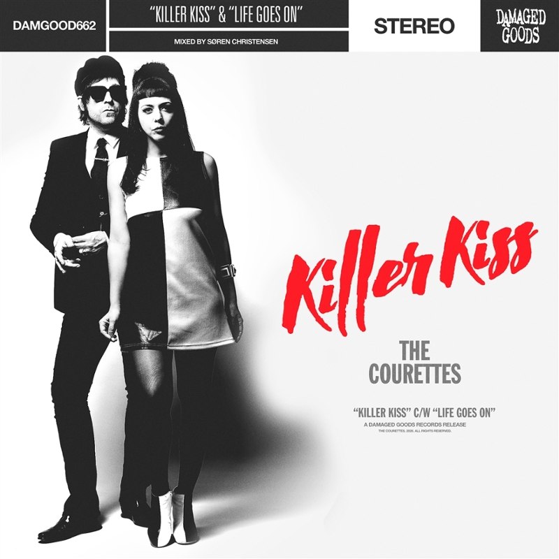 COURETTES - Killer kiss (white vinyl) 7