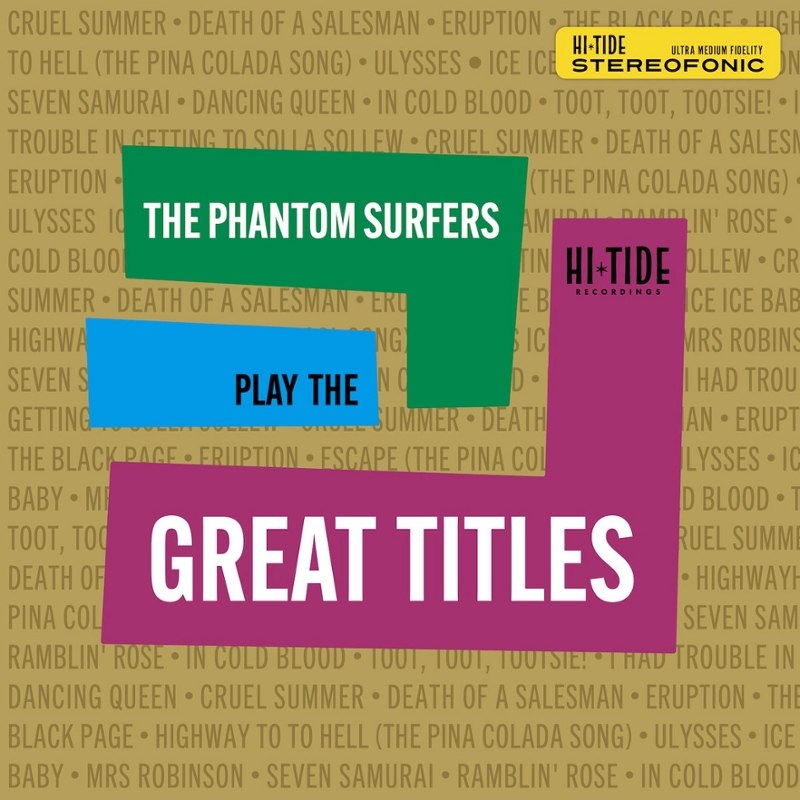PHANTOM SURFERS - Play the great titles CD