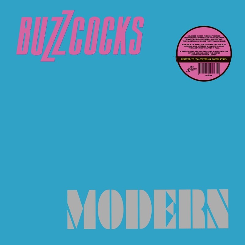 BUZZCOCKS - Modern (blue vinyl) LP
